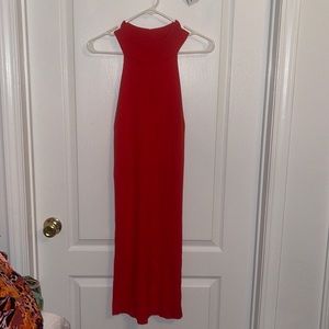 ASOS SWEATER HALTER DRESS SIZE 10